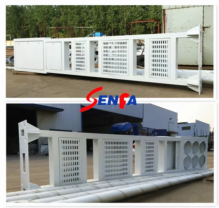 森發(fā)路燈生產現場